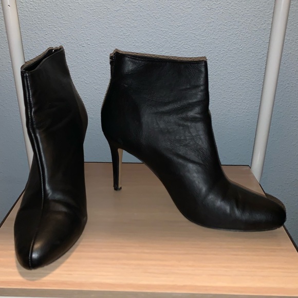 Black Heeled Bootie - Picture 1 of 7